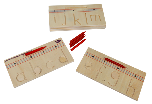 Vr/Wooden Tracing Lower Case/Small Letters Alphabet Print