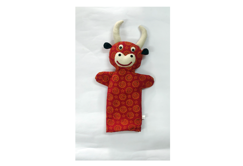 Puppet Cow - Red