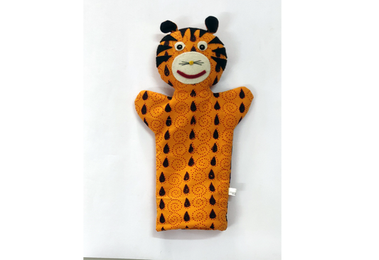 Puppet Tiger - Handloom cloth