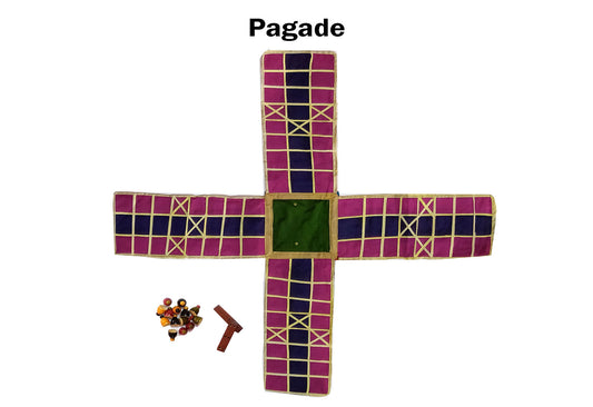 Pagade Pachisi Chaupad Ludo Indian Traditional Board Game Party & Fun Games Board Game