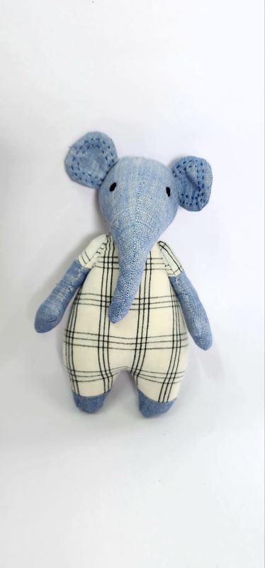 Ss/Elephant Toy Soft Toy  code Blue