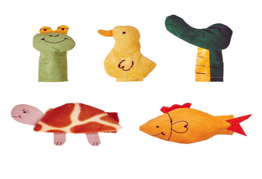 Vr/Finger Puppets Water Animals