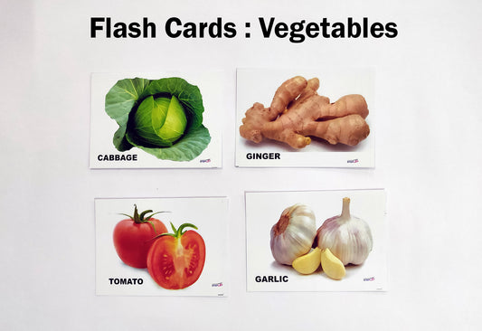 Su/Flash Cards Vegetables