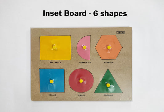 Su/Inset Board Six Shapes 6 shapes