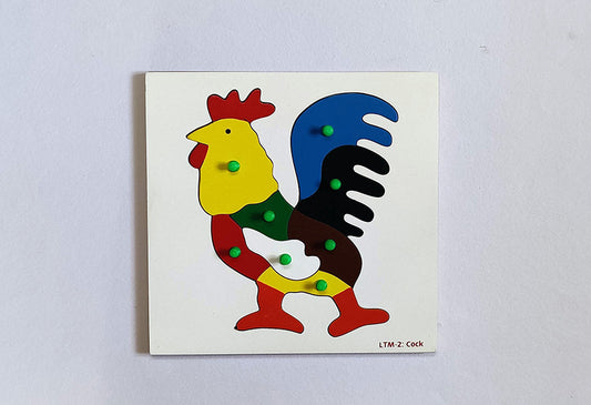 Lg/Inset Tray Puzzle Cock