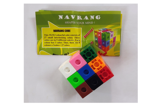 Navrang Cube Nine Colour Cube Puzzle
