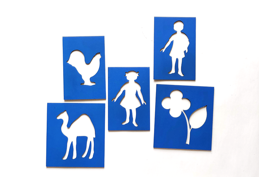 Stencils With Frame Assorted