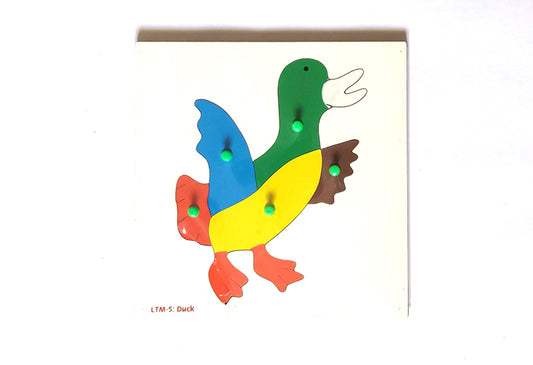 Lg/Wooden Inset Tray Puzzle Duck