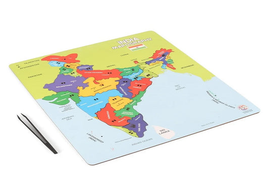 Rt/India Map Puzzle Inset Tray