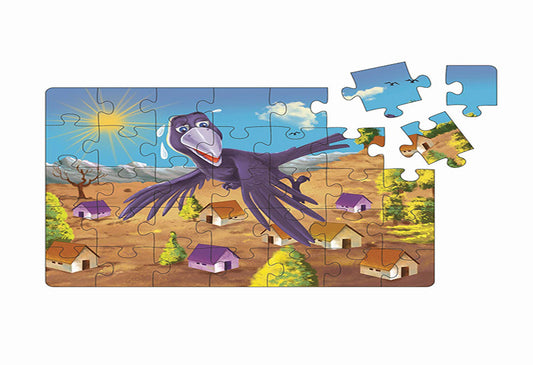 Story Puzzle Thirsty Crow Jigsaw Puzzle