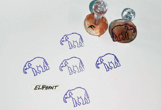 Picture Stamp Elephant