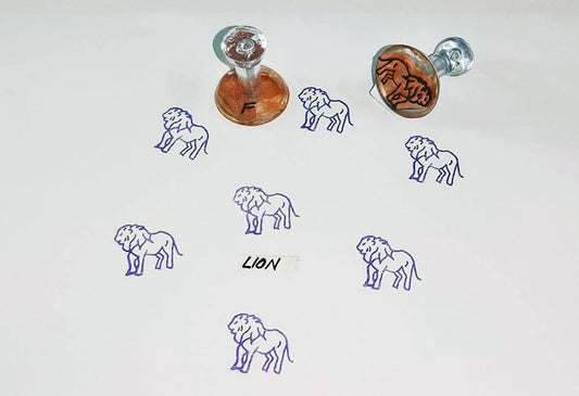 Picture Stamp Lion