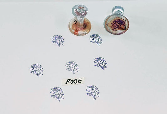 Picture Stamp Rose