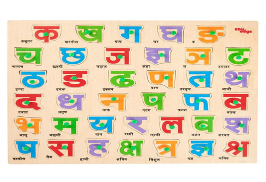 Vr/Hindi consonant Puzzle