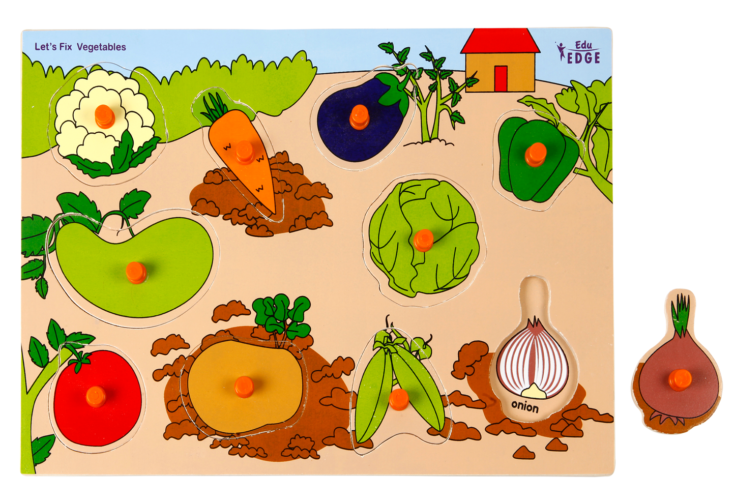 Vr/Inset Tray Vegetable Puzzle