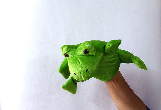Vr/Glove Puppet Frog
