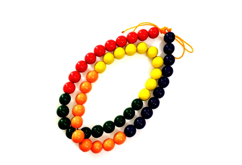 Wooden Bead chain - 50 color Beads