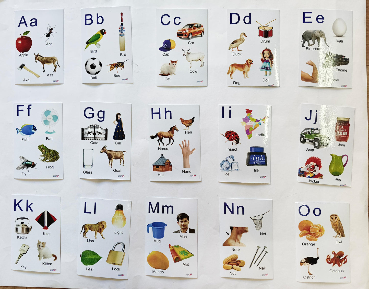 Su/Alphabet Flash Cards