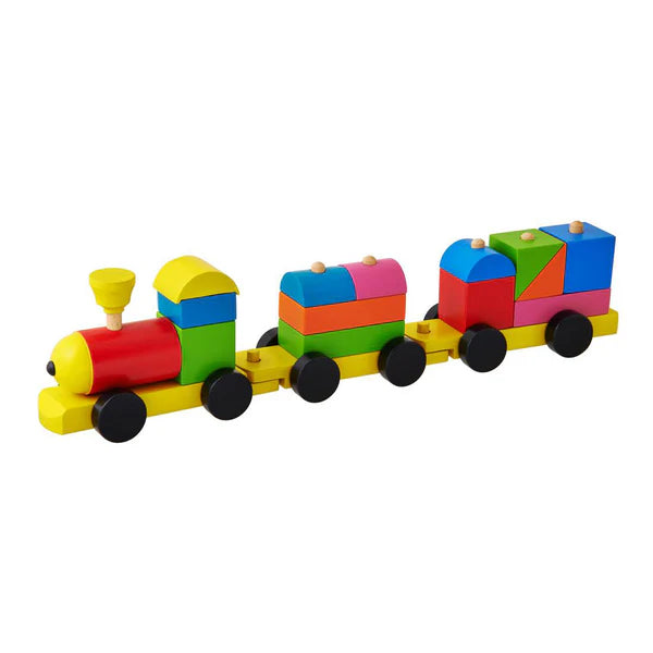 Vr/Wooden Block Train