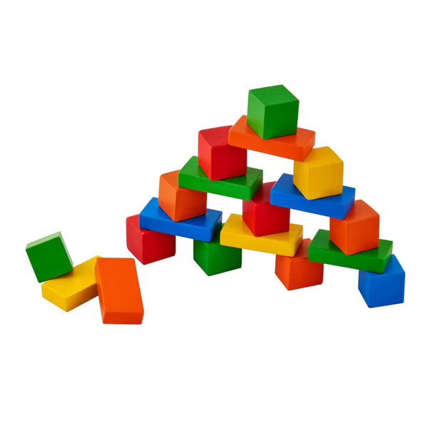 Vr/Wooden Cubes And Bricks Stack and Block Manipulative