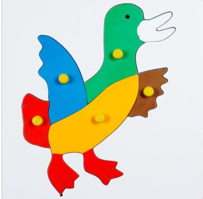 Lg/Wooden Inset Tray Puzzle Duck