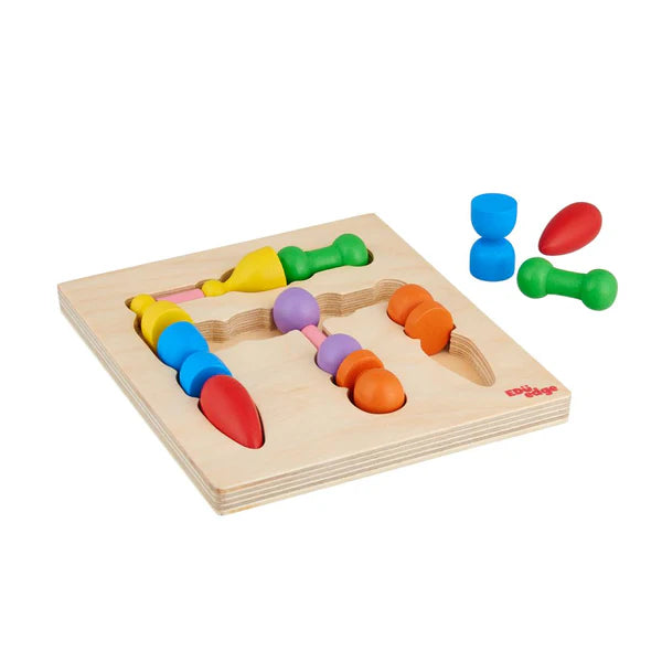 Fill The Slot wooden Manipulative