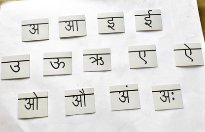 Barakhadi Hindi Learning Alphabet Activity Flash Cards