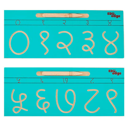 Vr/Wooden Tracing Plates Hindi Numbers