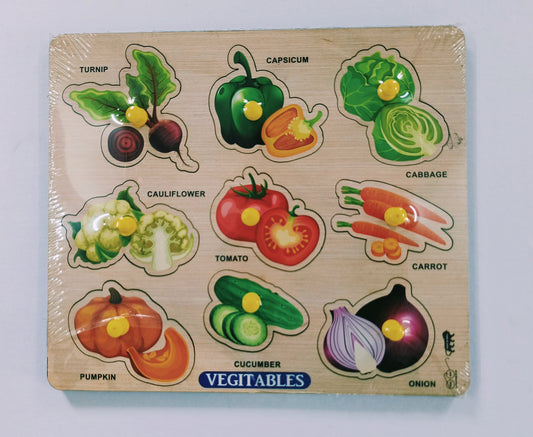 Ht/Vegetable Small Inset Tray Puzzle