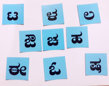 Kannada Alphabets