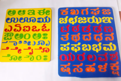 Kannada Foam Alphabet Part 1 & 2