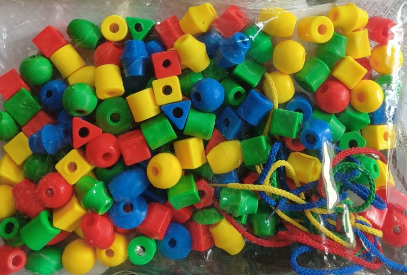 Ht/Lacing Beads Assorted Shapes