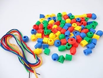 Ht/Lacing Beads Assorted Shapes