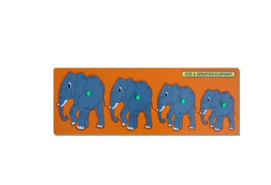 Graded Inset Board Elephant