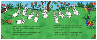 The Rabbit in the Moon Hindi English Bilingual Book