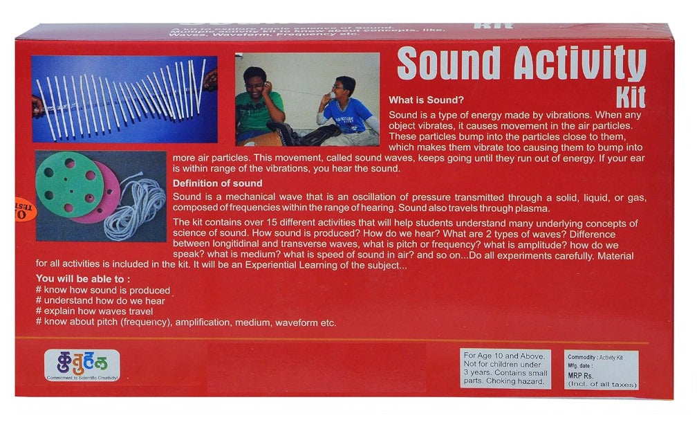 Fun With Sound Do it Yourself Activity Kit