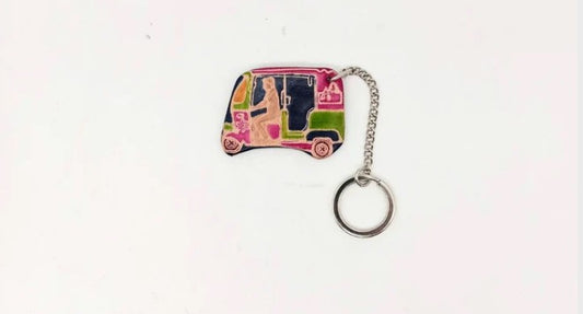 Key Ring Auto leather