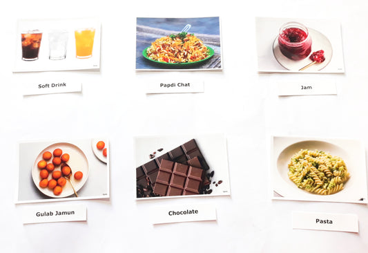 Su/Flash Cards Food Set-1