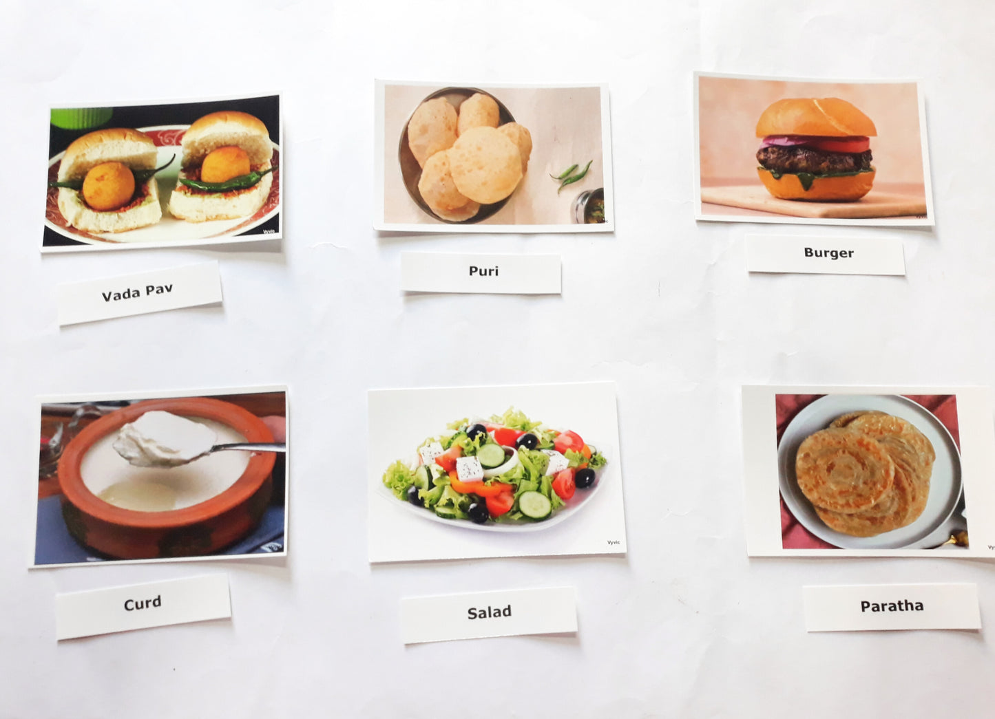 Su/Flash Cards Food Set-2