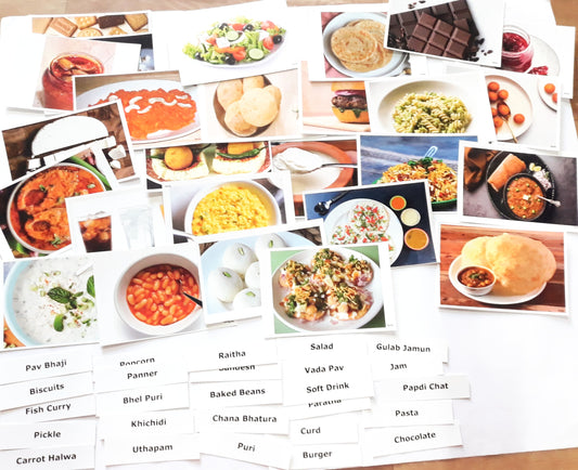 Su/Flash Cards Food Set-2