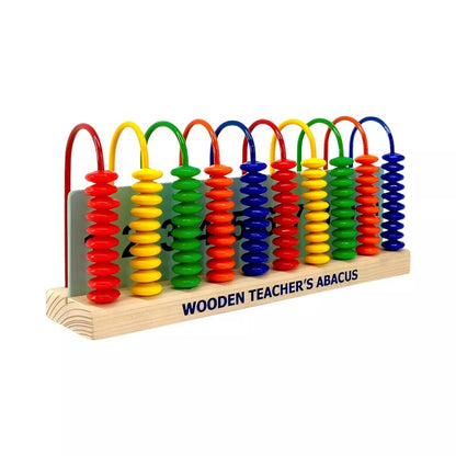 Ht/Wooden Number Tiles Abacus